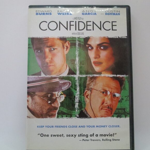Confidence DVD Crime Drama 2003 Edward Burns Andy Garcia - Picture 1 of 4